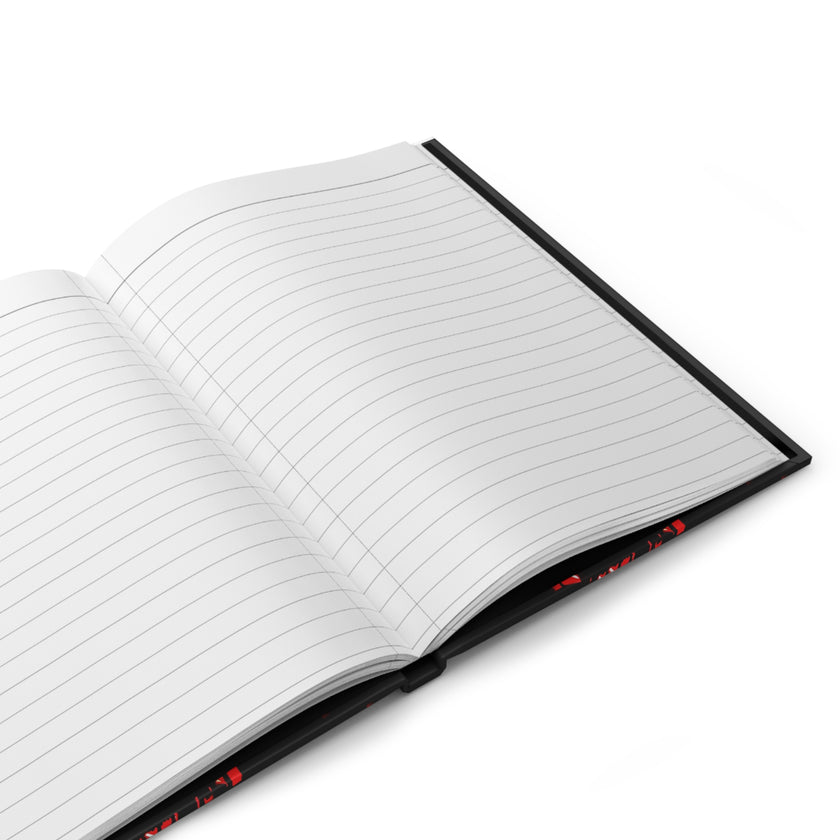 New Sensation By Kevin Quinn - Red Architecture Hardcover Journal — Nightscape Photo Notebook for Travel, Architecture & Urban Photography Fans