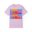 Picnic In The Park With You By Kevin Quinn -Abstract Sunset Blocks Urban Architecture Atlanta T-Shirt