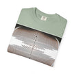 Thought Machine By Kevin Quinn -Optical Waveform Graphic T‑Shirt — Geometric Illusion Art Tee