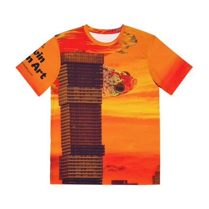 I Am By Kevin Quinn -Unique Modern Urban Abstract Architecture Graphic Tee —All-Over Print Shirt