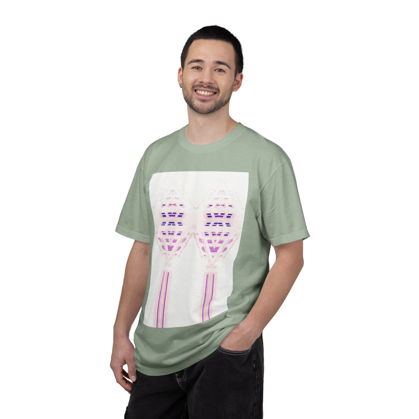 Breathing Together By Kevin Quinn -Urban Modern Abstract Architecture Graphic Tee Shirt