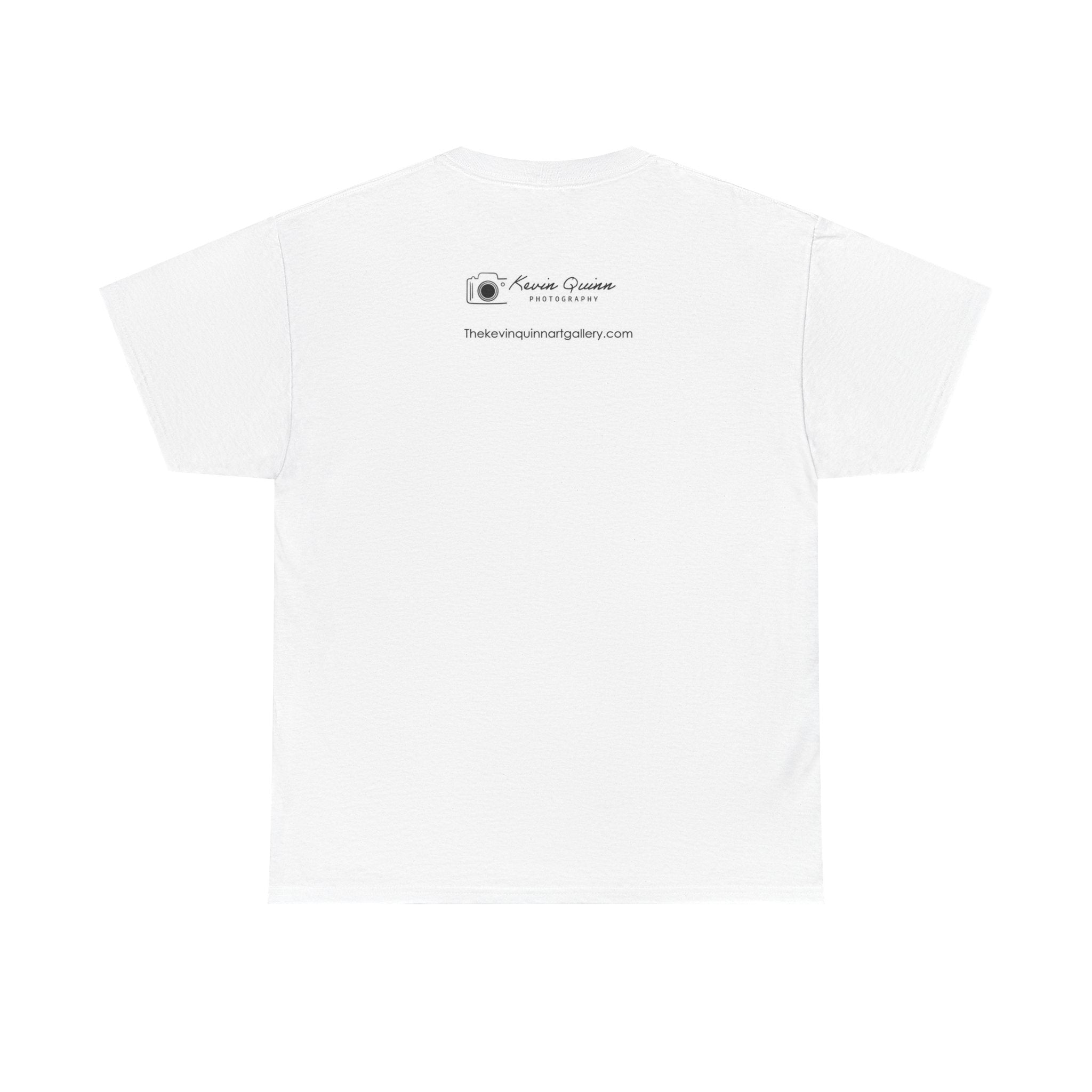 When We Met By Kevin Quinn -Romantic Modern Abstract Urban Architecture T-Shirt