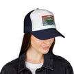 The Other Side By Kevin Quinn -Abstract Urban Wear Trucker Hat