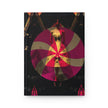 The Dance By Kevin Quinn -Psychedelic Mannequin Pinwheel Hardcover Journal — Vintage Fashion Collage Notebook