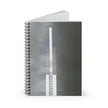 I XRAY By Kevin Quinn  -Modern Monochrome Skyscraper Spiral Notebook — Ruled Journal for Architects, Urban Lovers and Crazy Artists
