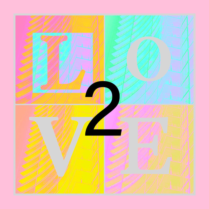 2LOVE- Abstract Architecture Photography Print | Modern Wall Art | Digital Download by Kevin Quinn
