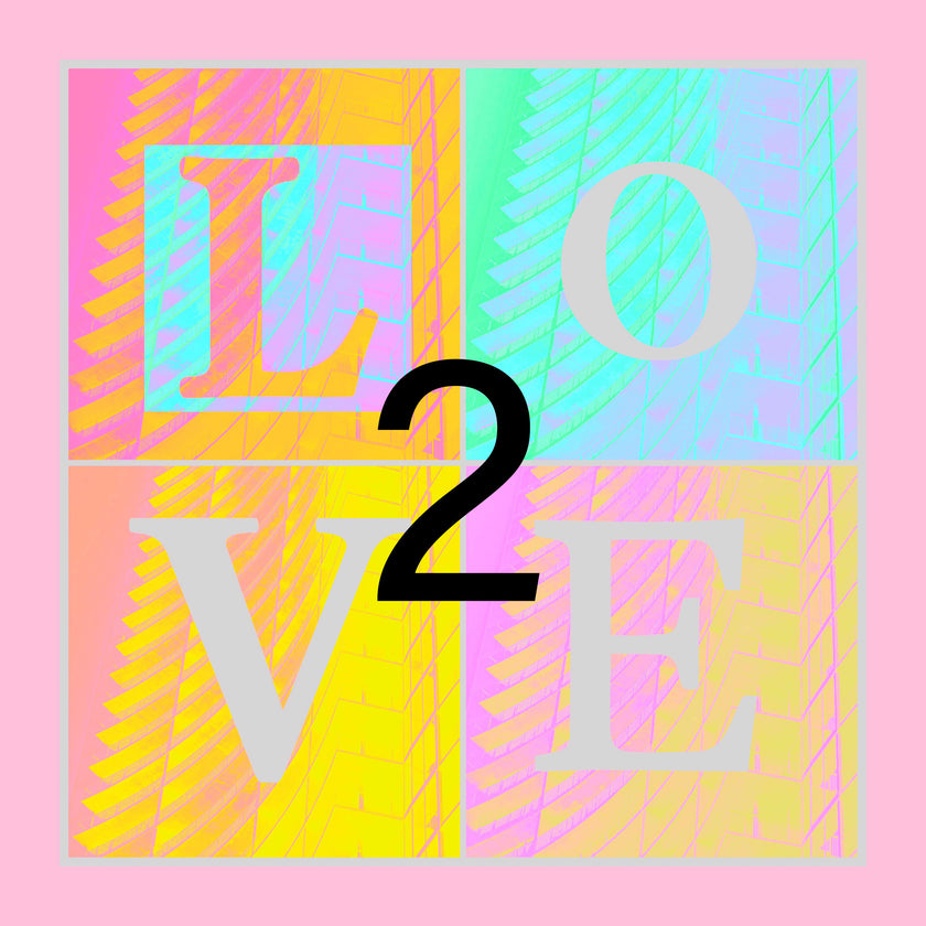 2LOVE- Abstract Architecture Photography Print | Modern Wall Art | Digital Download by Kevin Quinn