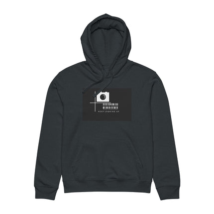 Kevin Quinn Photography Keep Looking Up Drummer Hoodie — Minimal Camera