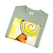 Lemonheads and Lollipops By Kevin Quinn   -Abstract Yellow Spiral Urban Modern Architecture Graphic Tee
