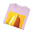 Summer In The City By Kevin Quinn -Modern Urban Architecture Sunset Skyscraper T-Shirt — Golden Architectural Photo Tee