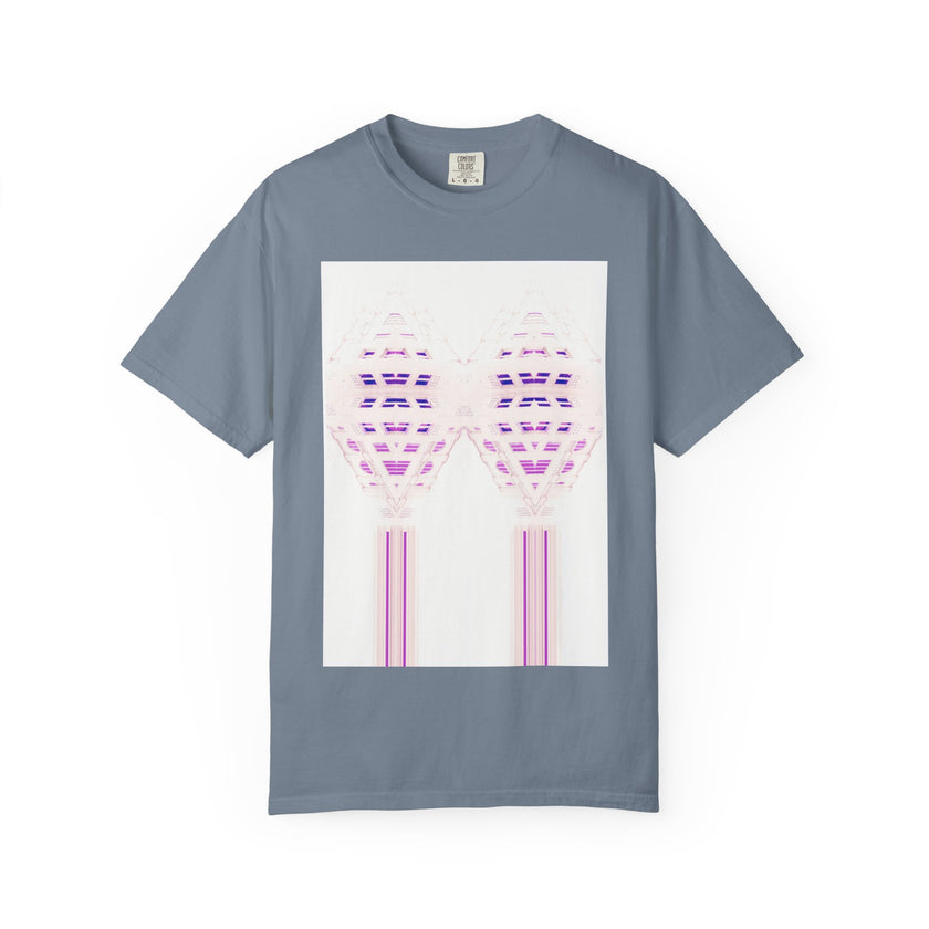 Breathing Together By Kevin Quinn -Urban Modern Abstract Architecture Graphic Tee Shirt