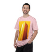 Summer In The City By Kevin Quinn -Modern Urban Architecture Sunset Skyscraper T-Shirt — Golden Architectural Photo Tee