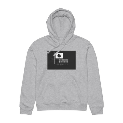 Kevin Quinn Photography Keep Looking Up Drummer Hoodie — Minimal Camera