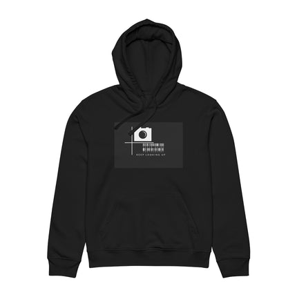 Kevin Quinn Photography Keep Looking Up Drummer Hoodie — Minimal Camera