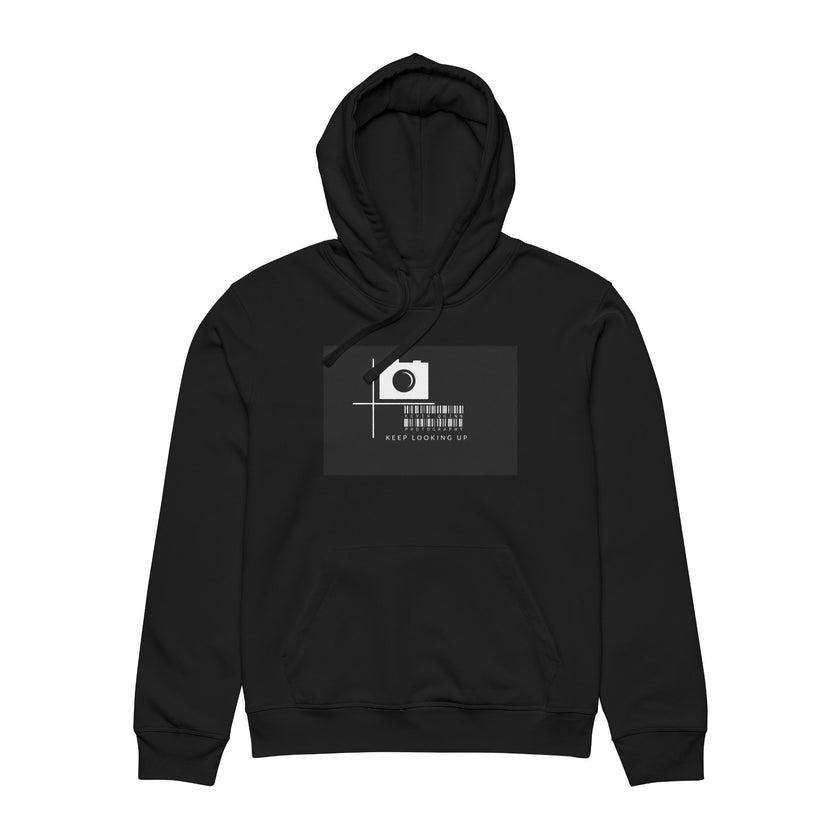 Kevin Quinn Photography Keep Looking Up Drummer Hoodie — Minimal Camera