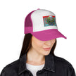 The Other Side By Kevin Quinn -Abstract Urban Wear Trucker Hat