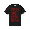 The Puppet Tragedy By Kevin Quinn  -Abstract Red Black Gothic Puppet Graphic T-Shirt