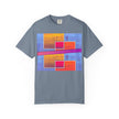 Picnic In The Park With You By Kevin Quinn -Abstract Sunset Blocks Urban Architecture Atlanta T-Shirt