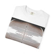 Thought Machine By Kevin Quinn -Optical Waveform Graphic T‑Shirt — Geometric Illusion Art Tee