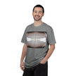 Thought Machine By Kevin Quinn -Optical Waveform Graphic T‑Shirt — Geometric Illusion Art Tee