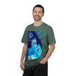 Tiny Dancer By Kevin Quinn   -Urban Modern Abstract Architecture Graphic Tee— Blue Surreal Building Art