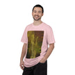 Ava's Search Engine By Kevin Quinn -Abstract Glitch Art T-Shirt with QR Code Back — Techy Urban Graphic Tee