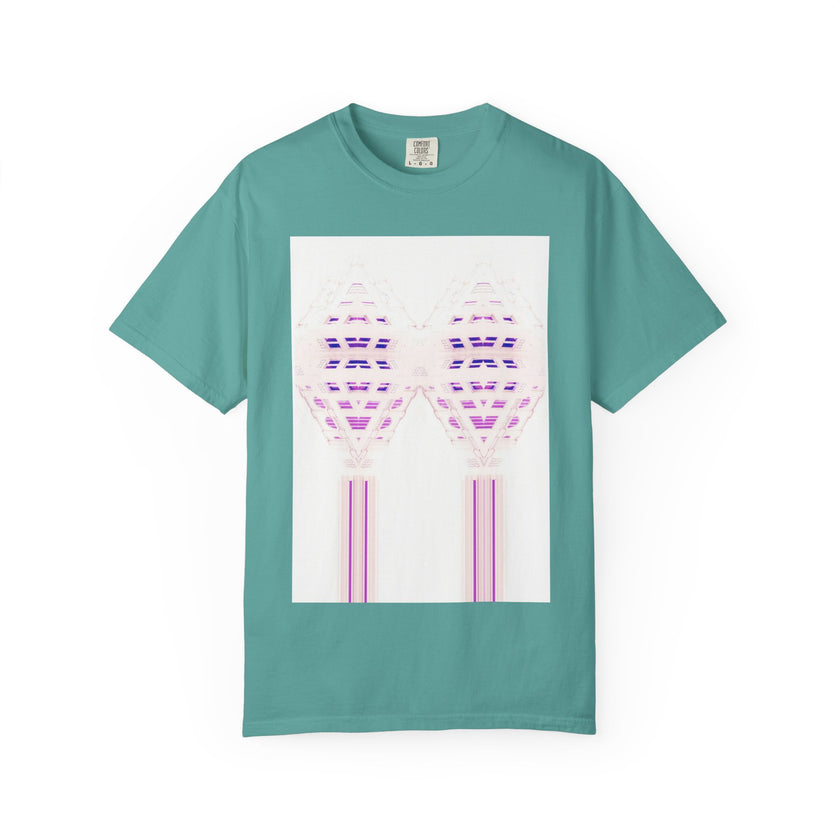 Breathing Together By Kevin Quinn -Urban Modern Abstract Architecture Graphic Tee Shirt