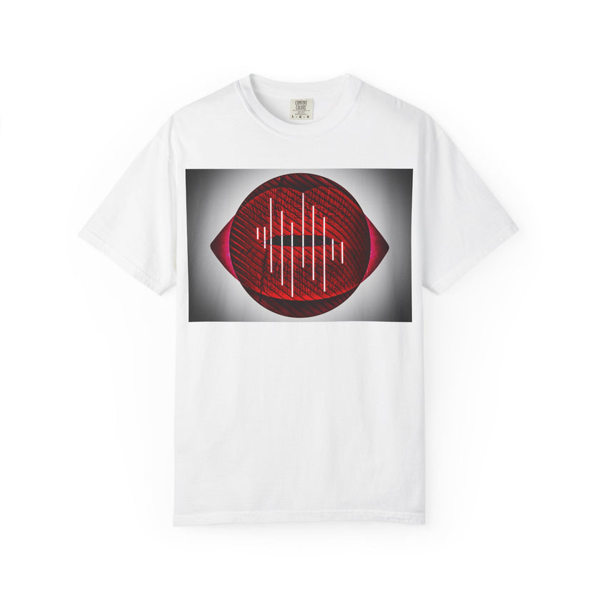 A Goodnight Kiss By Kevin Quinn -Modern Abstract Urban Architecture Graphic T-Shirt