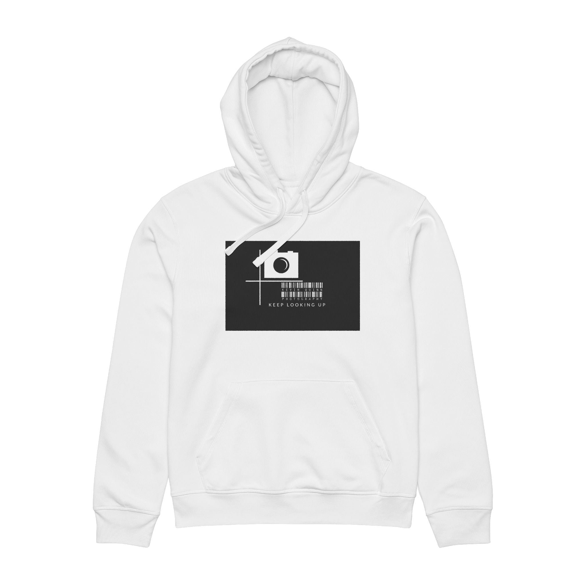 Kevin Quinn Photography Keep Looking Up Drummer Hoodie — Minimal Camera