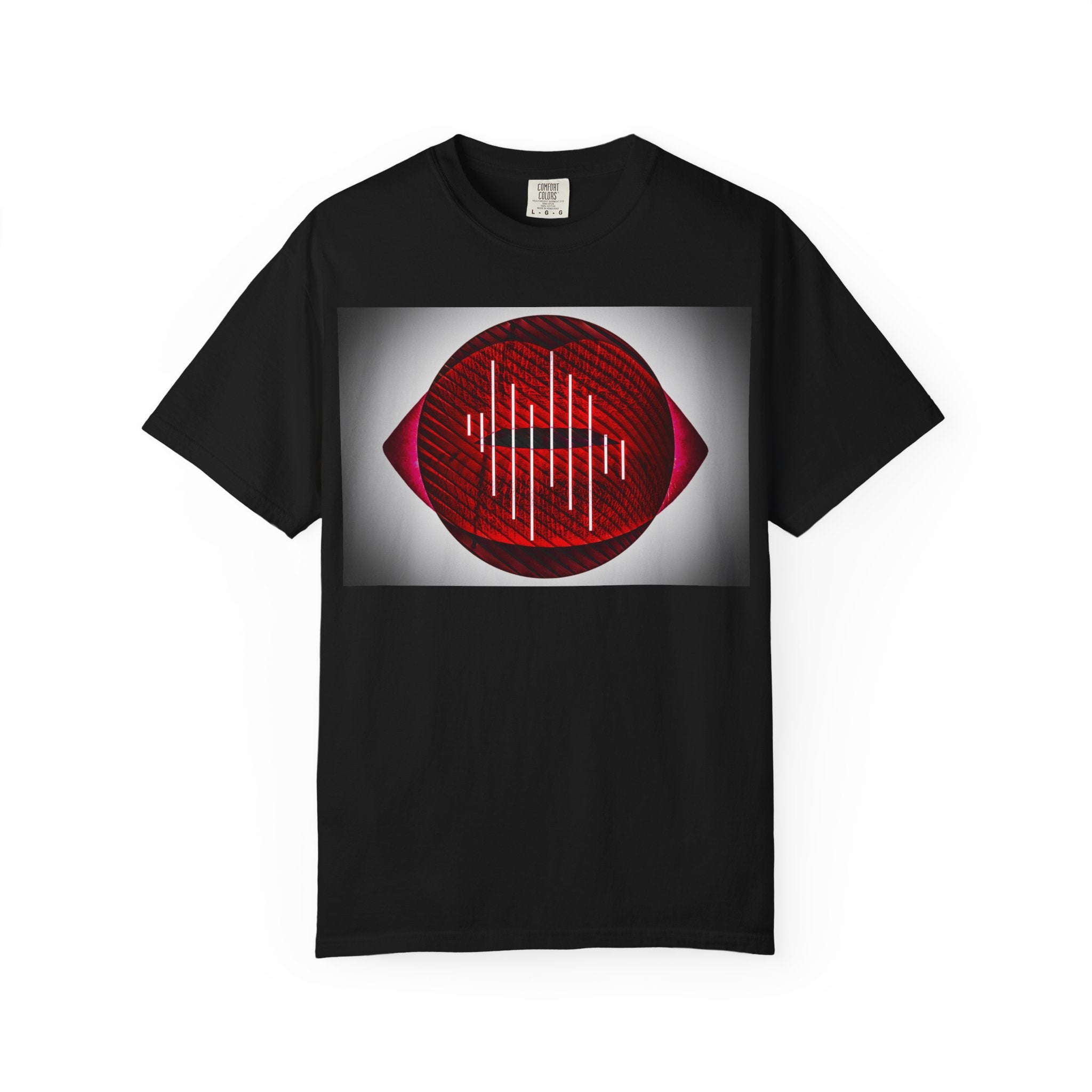 A Goodnight Kiss By Kevin Quinn -Modern Abstract Urban Architecture Graphic T-Shirt