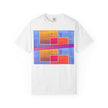 Picnic In The Park With You By Kevin Quinn -Abstract Sunset Blocks Urban Architecture Atlanta T-Shirt