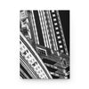 Stand By Me By Kevin Quinn - Architectural Black & White Hardcover Journal — Urban Skyline Notebook
