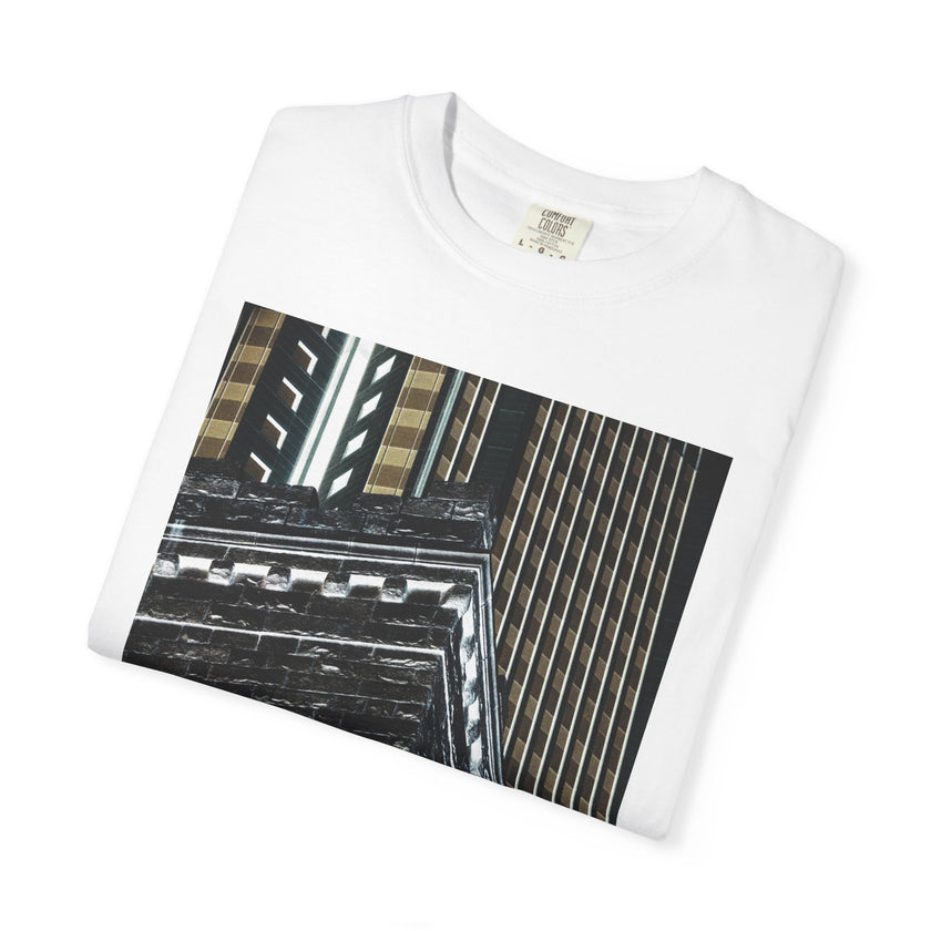 Night Light Nightmare By Kevin Quinn -Urban Modern Abstract Architecture Graphic Tee