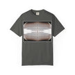 Thought Machine By Kevin Quinn -Optical Waveform Graphic T‑Shirt — Geometric Illusion Art Tee
