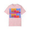 Picnic In The Park With You By Kevin Quinn -Abstract Sunset Blocks Urban Architecture Atlanta T-Shirt