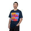 Picnic In The Park With You By Kevin Quinn -Abstract Sunset Blocks Urban Architecture Atlanta T-Shirt