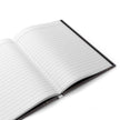 Triangle In The Sky By Kevin Quinn - Gold Triangle Hardcover Journal — Minimalist Geometric Notebook
