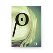My Friend The Professor By Kevin Quinn - Abstract Green Symbol Hardcover Journal — Modern Geometric Notebook