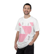 Pretty In Pink By Kevin Quinn -Urban Modern Abstract Architecture Graphic T-Shirt