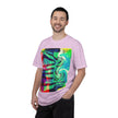 Rooftop Jazz By Kevin Quinn -Abstract Urban Modern Architecture Psychedelic Swirl T-Shirt