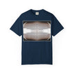 Thought Machine By Kevin Quinn -Optical Waveform Graphic T‑Shirt — Geometric Illusion Art Tee