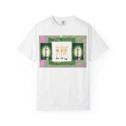 The Past Love Fashion Show By Kevin Quinn -Modern Abstract Architecture T-Shirt — Retro Neon Vintage Graphic Tee