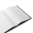 Behind The Emerald Door By Kevin Quinn - Architectural Green Hardcover Journal — Urban Sunset Notebook