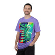 Rooftop Jazz By Kevin Quinn -Abstract Urban Modern Architecture Psychedelic Swirl T-Shirt