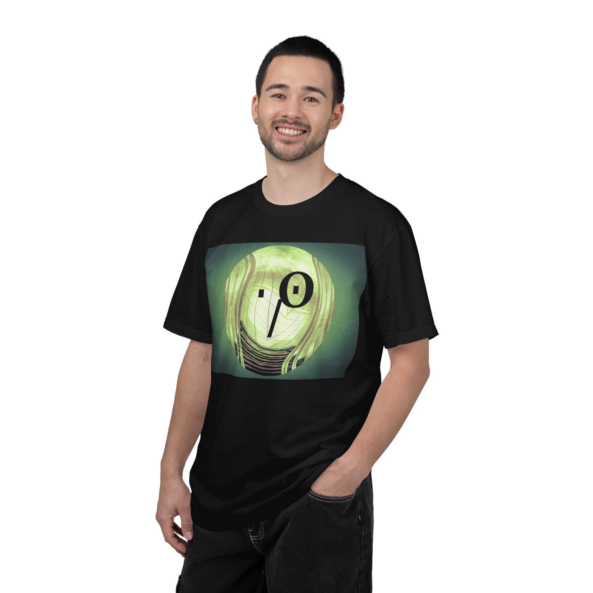 My Friend The Professor By Kevin Quinn Graphic T-Shirt — Surreal Wave Pattern