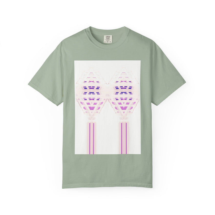 Breathing Together By Kevin Quinn -Urban Modern Abstract Architecture Graphic Tee Shirt