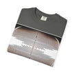 Thought Machine By Kevin Quinn -Optical Waveform Graphic T‑Shirt — Geometric Illusion Art Tee