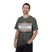 Thought Machine By Kevin Quinn -Optical Waveform Graphic T‑Shirt — Geometric Illusion Art Tee