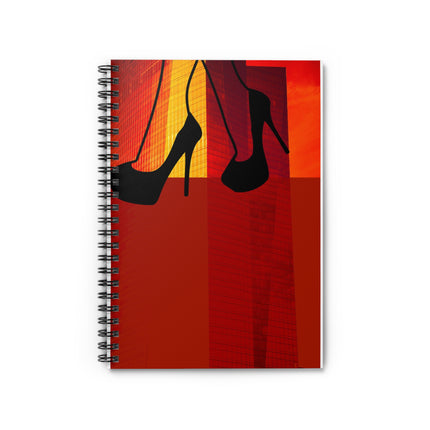 Baby Doll by Kevin Quinn - Notebook — Red Stiletto Fashion Spiral Ruled Journal
