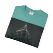 Requiem By Kevin Quinn   -Architectural Nightscape T-Shirt — Gothic Building Photo Tee